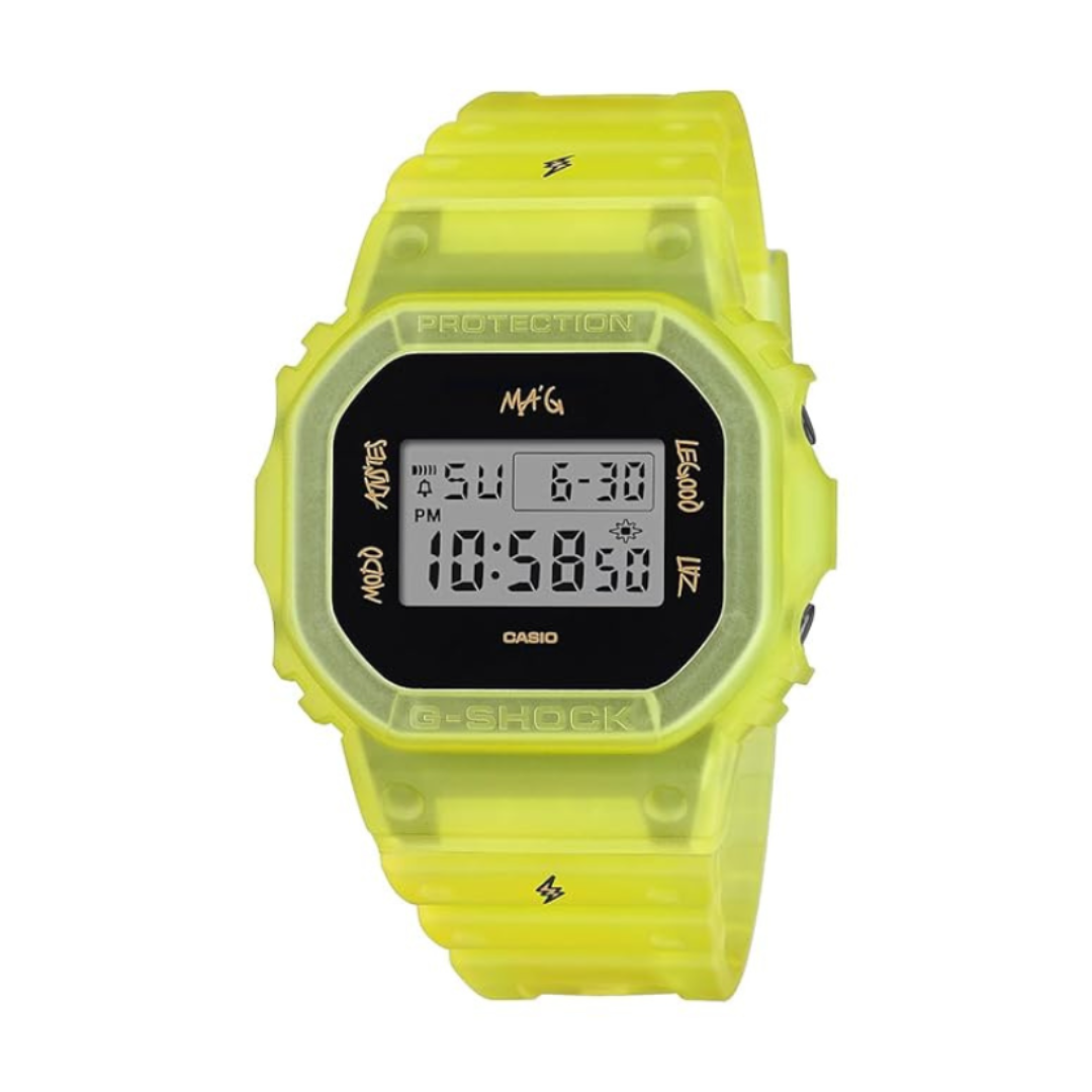 Casio DWE-5600JB-1A9DR G1652 | G-Shock Men Quartz Black Dial Digital Resin Watch