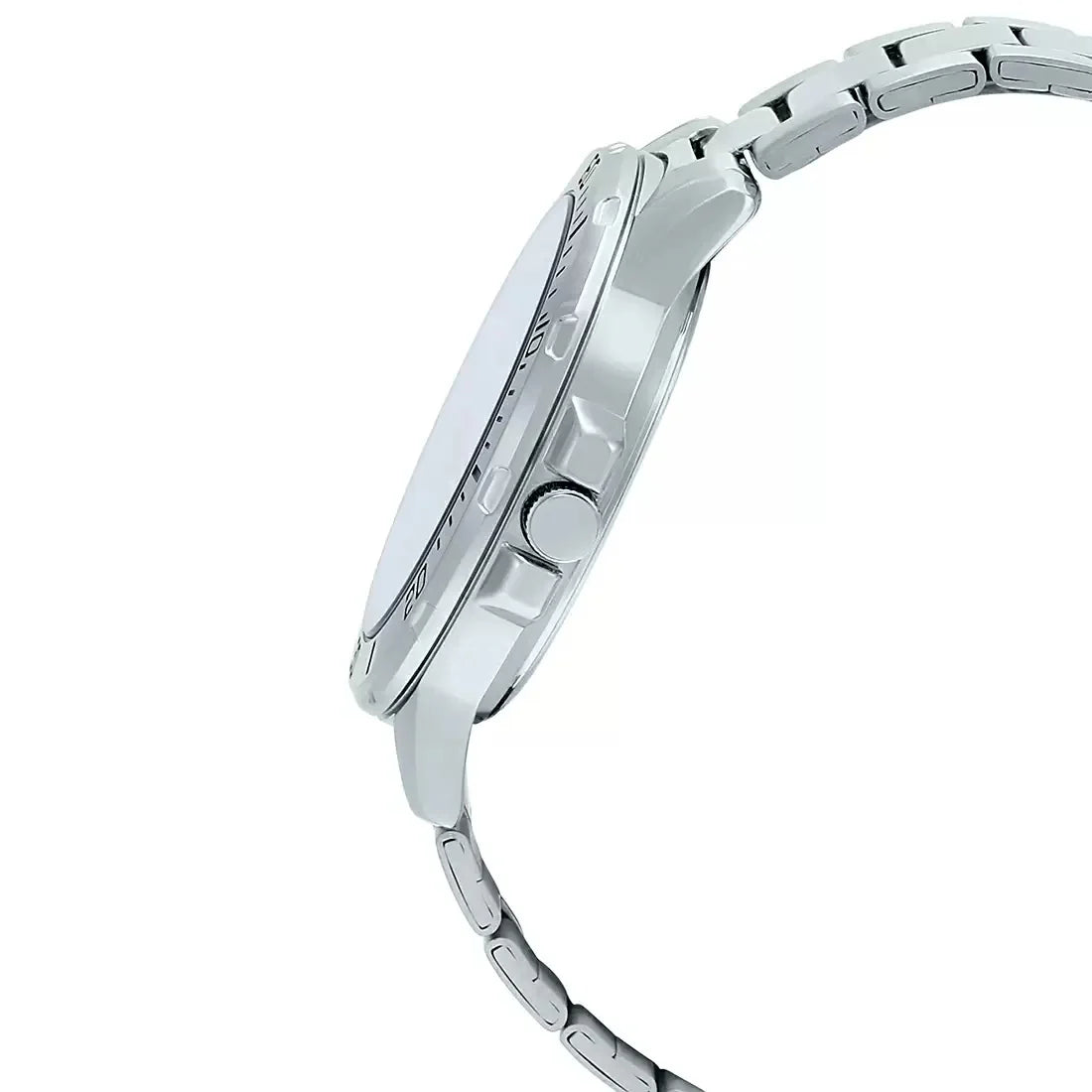Casio A1363 | Enticer Men Quartz Blue Dial Analog Stainless Steel Watch