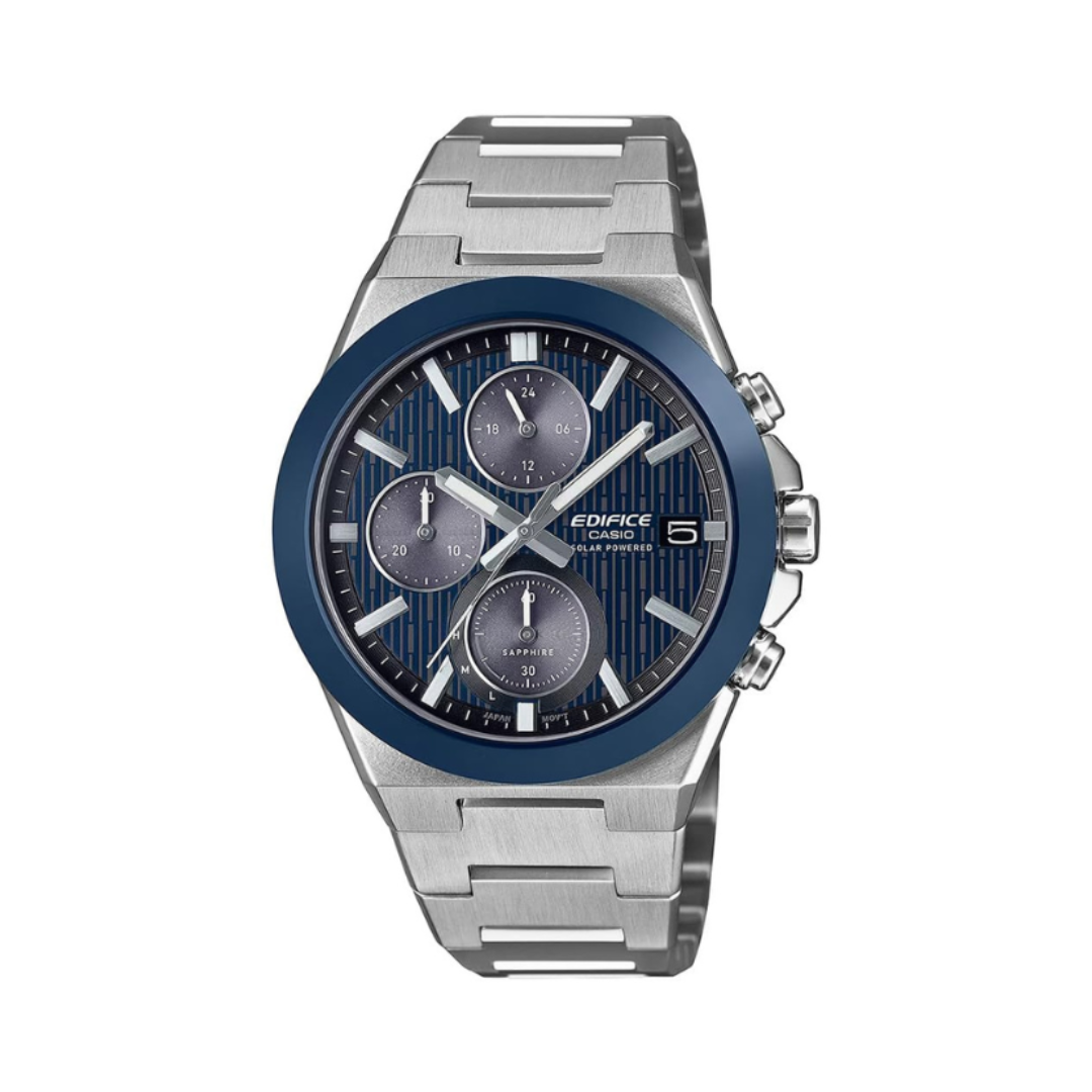 Casio EFS-S650D-2ADF ED680 | Edifice Men Quartz Blue Dial Analog Stainless Steel Watch