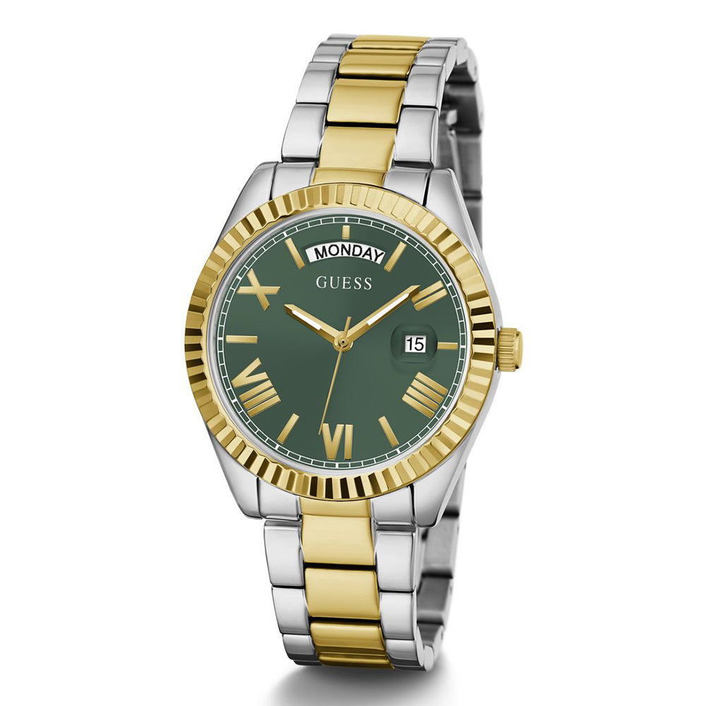 Guess GW0308L5 | Gd Luna Women Quartz Green Dial Analog Stainless Steel