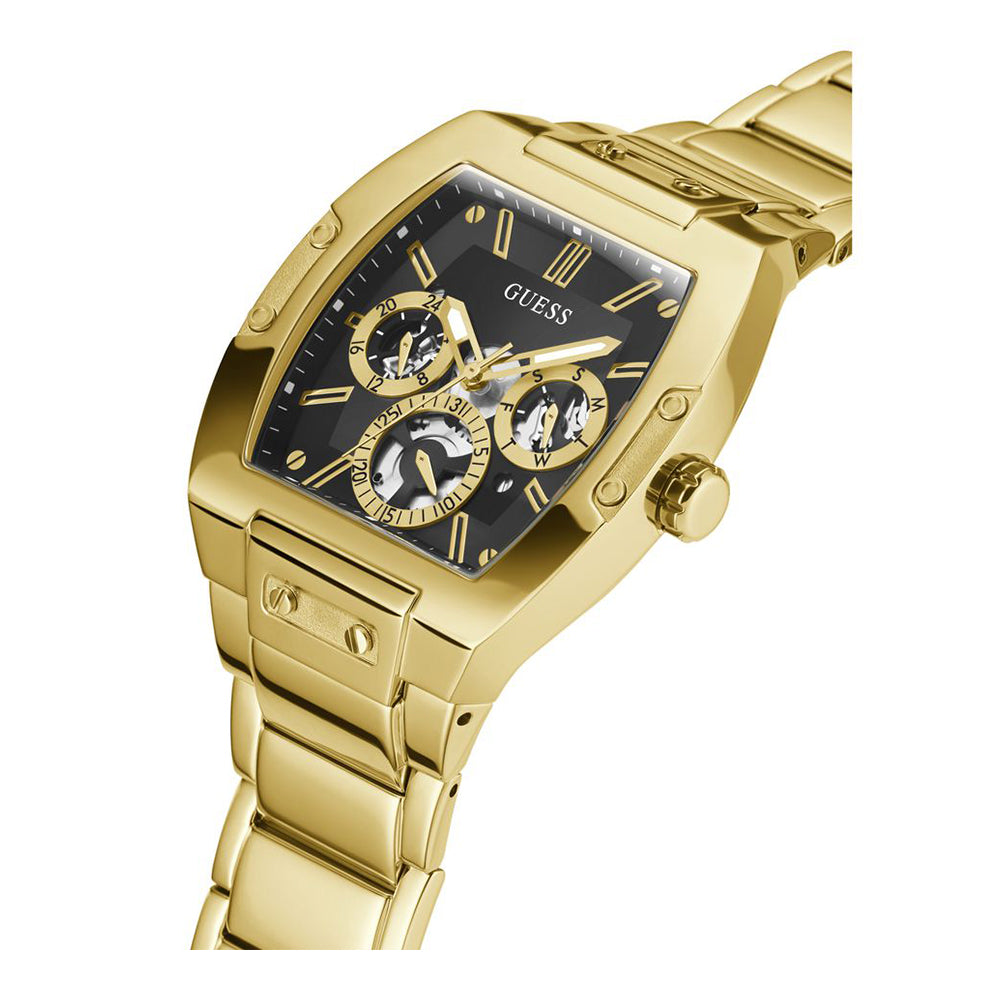 Guess GW0456G1 | Gt Phoenix Men Quartz Black Dial Analog Stainless Steel