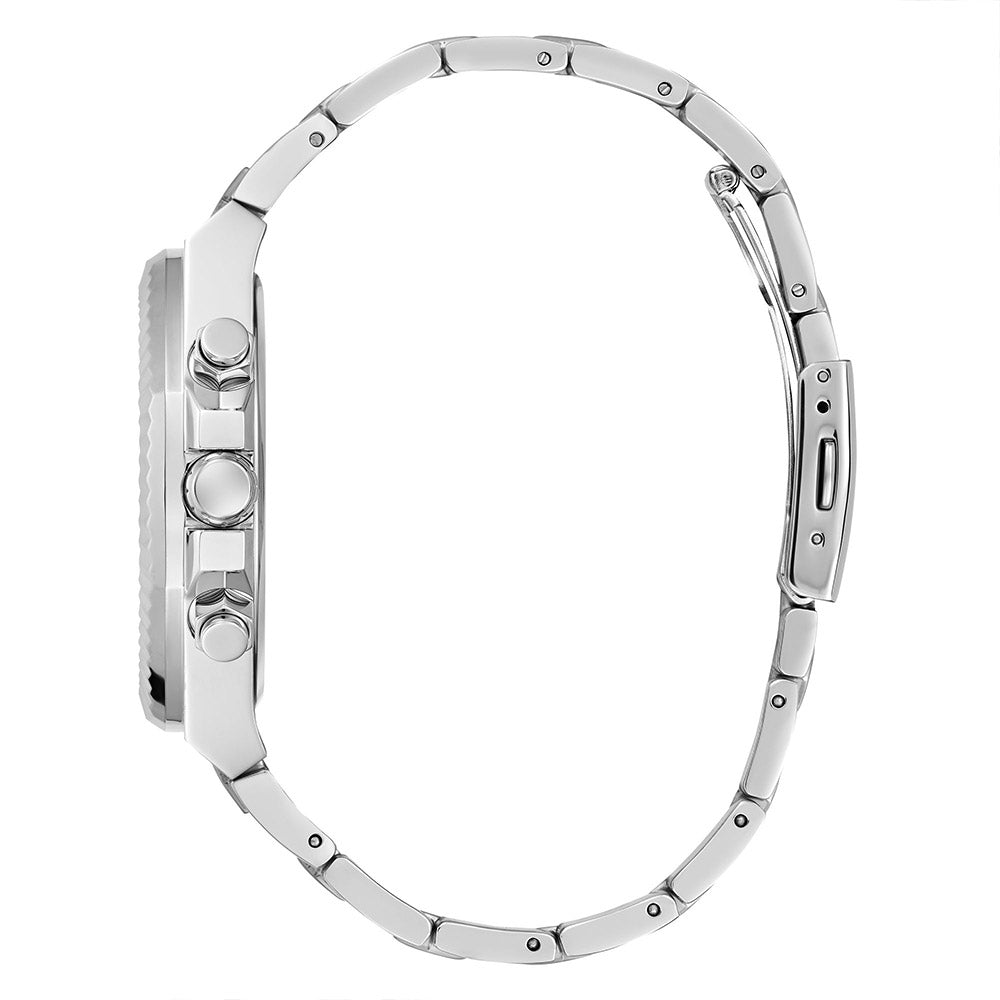 Guess GW0703G1 | Gd Equity Men Quartz Black Dial Analog Stainless Steel.