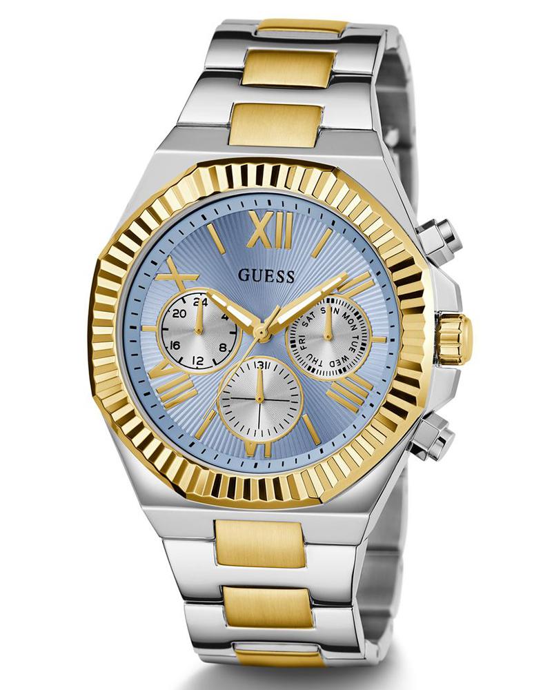 Guess GW0703G3 | Gd Equity Men Quartz Blue Dial Analog Stainless Steel.