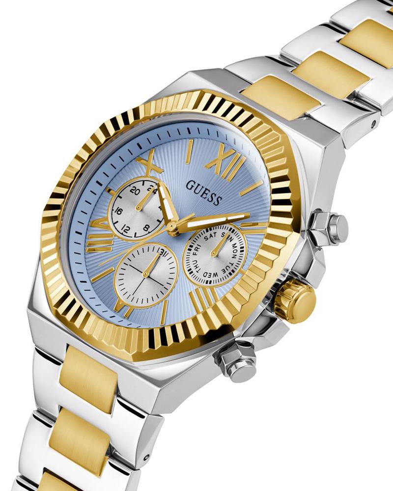 Guess GW0703G3 | Gd Equity Men Quartz Blue Dial Analog Stainless Steel.