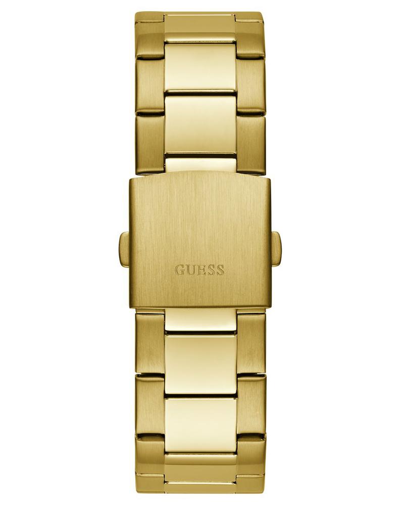 Guess GW0707G3 | Gd Zen Men Quartz Champagne Dial Analog Stainless Steel.