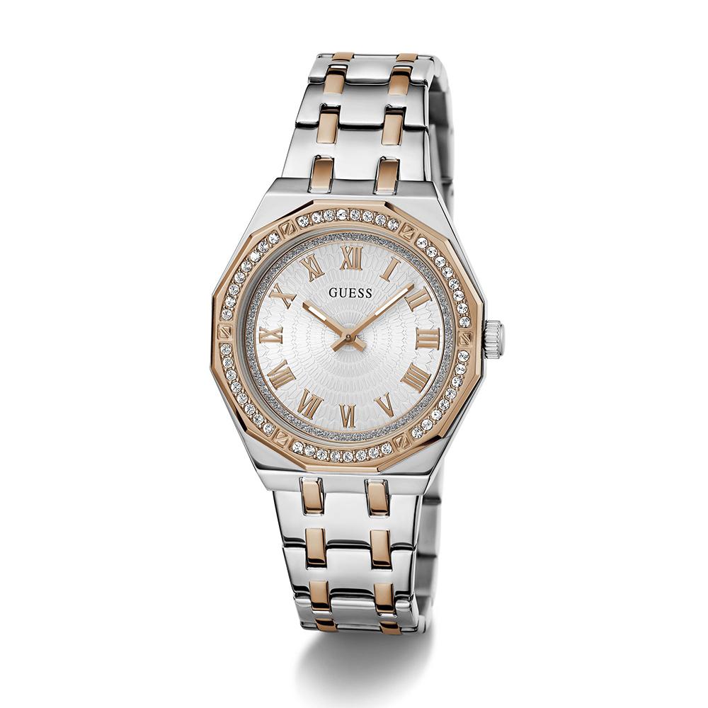 Guess GW0770L5 | Gd Desire Women Quartz White Dial Analog Stainless Steel.