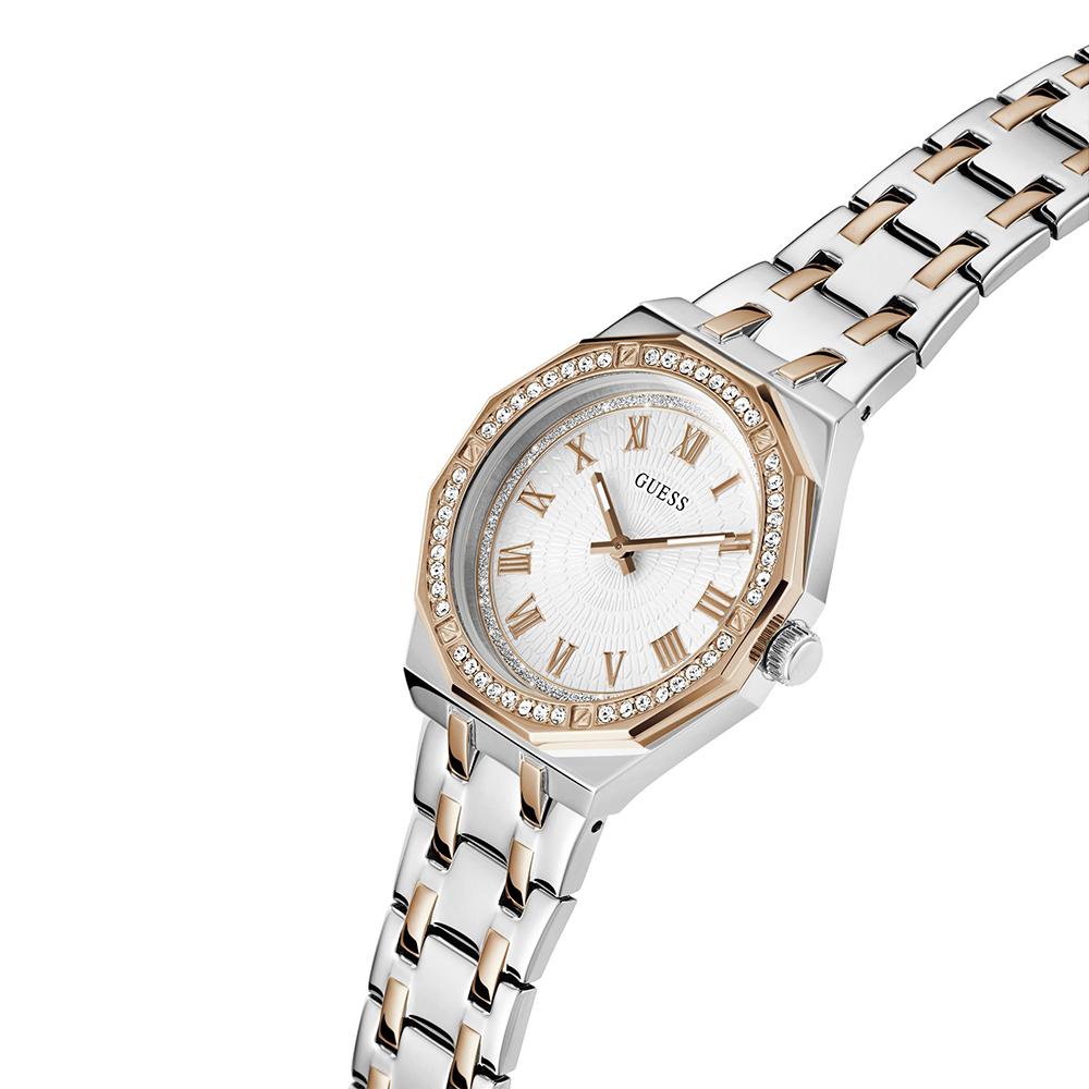 Guess GW0770L5 | Gd Desire Women Quartz White Dial Analog Stainless Steel.