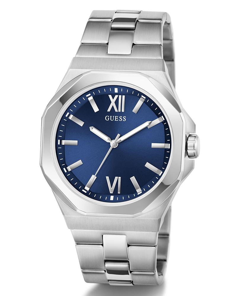 Guess GW0849G1 | Gd Emperor Men Quartz Blue Dial Analog Stainless Steel.