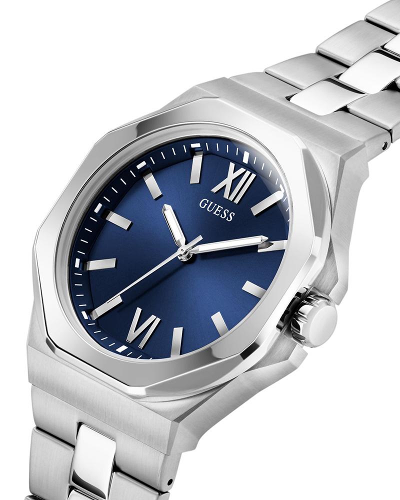 Guess GW0849G1 | Gd Emperor Men Quartz Blue Dial Analog Stainless Steel.