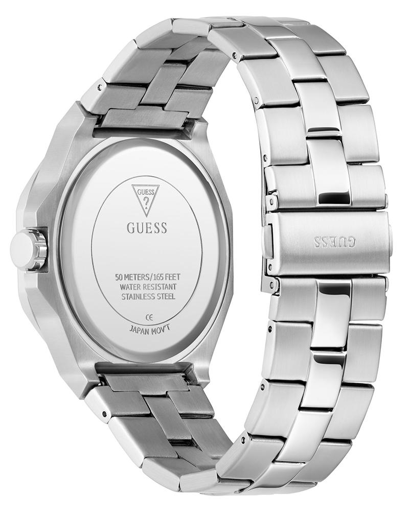 Guess GW0849G1 | Gd Emperor Men Quartz Blue Dial Analog Stainless Steel.
