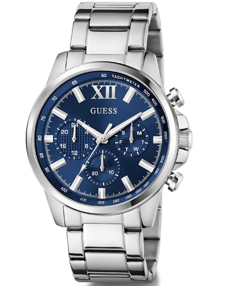 Guess GW0900G4 | Gd Walker Men Quartz Blue Dial Analog Stainless Steel