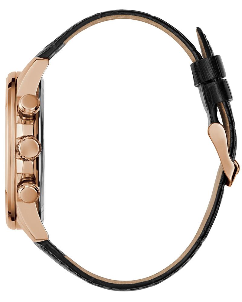 Guess GW0901G5 | Mens Black Multi-function Watch Men's Watch.
