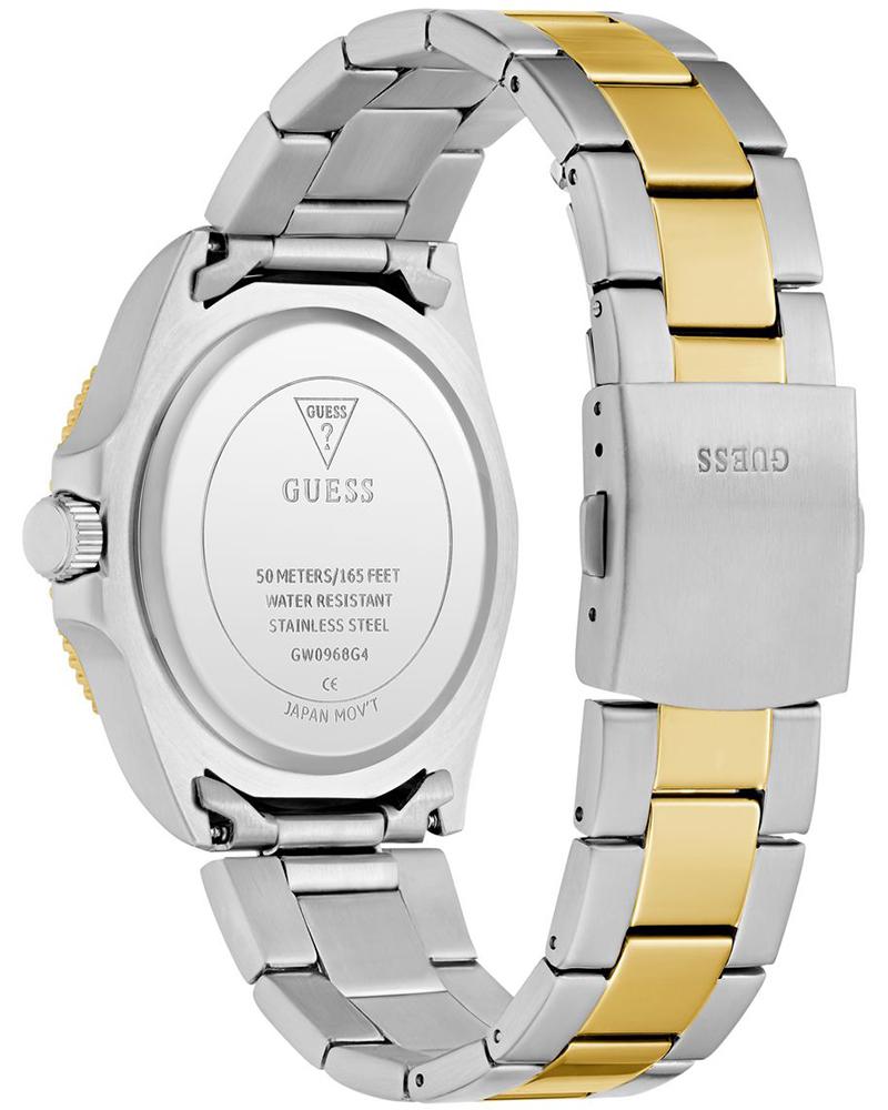 Guess GW0968G4 | Gs Cliff Men Quartz Green Dial Analog Stainless Steel