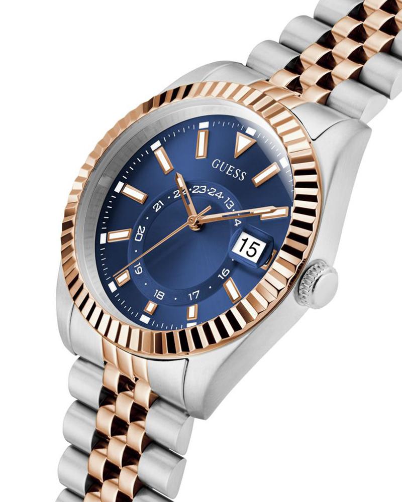 Guess GW0977G5 | Gd Jaden Men Quartz Blue Dial Analog Stainless Steel