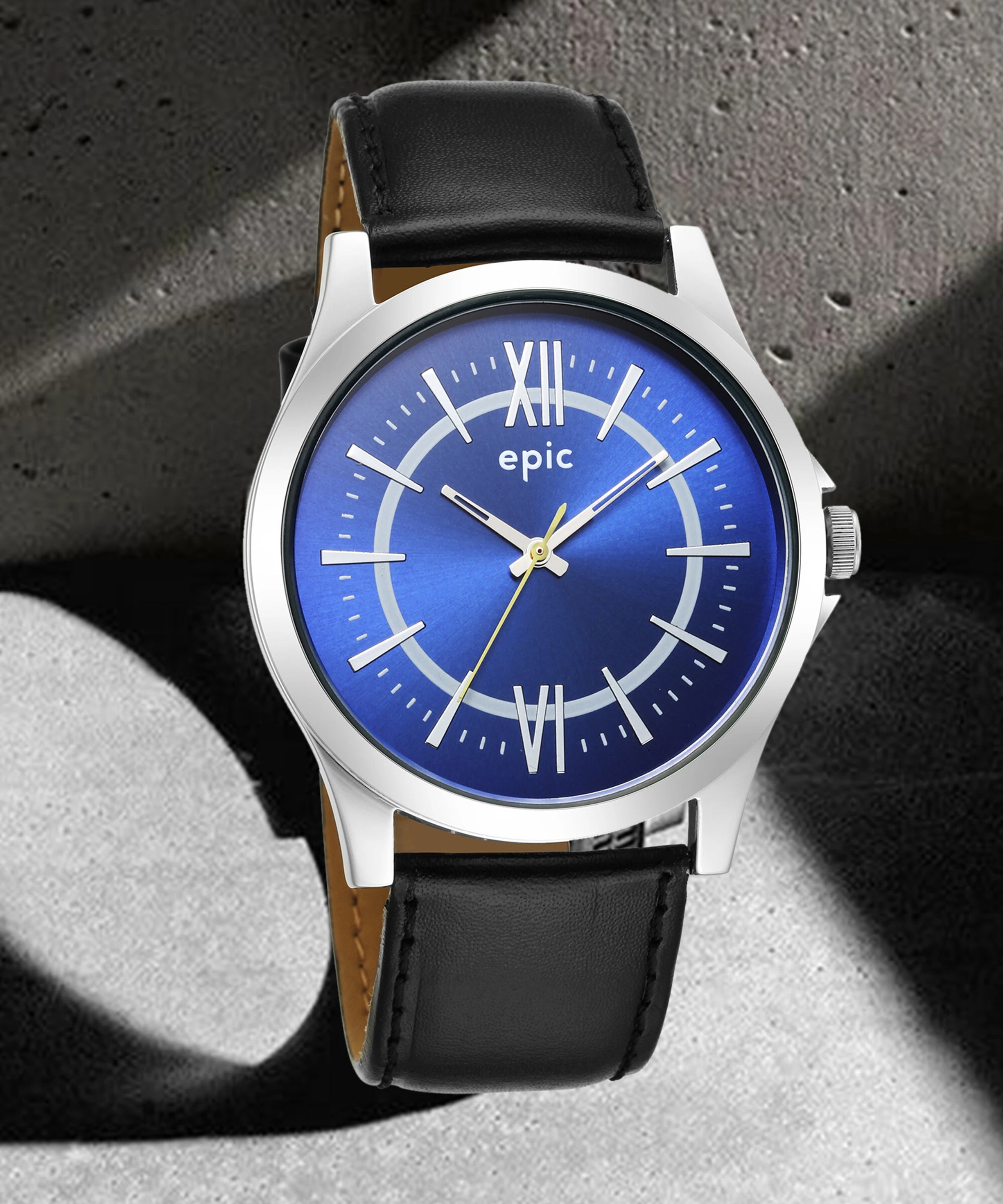 Sonata Epic EP10001SL02 | Epic Analog Watch For Men