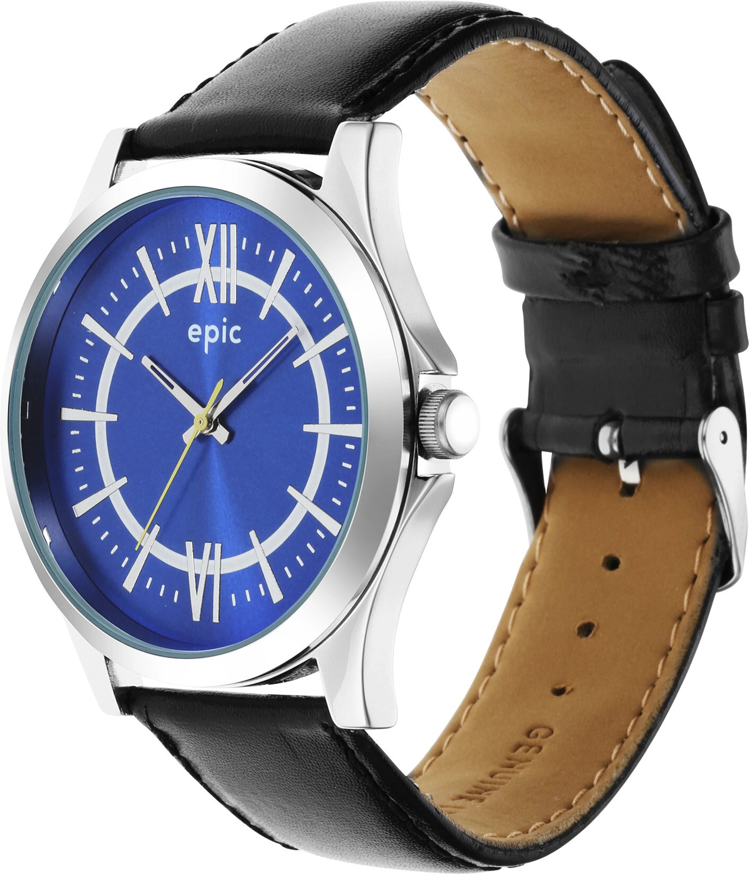 Sonata Epic EP10001SL02 | Epic Analog Watch For Men