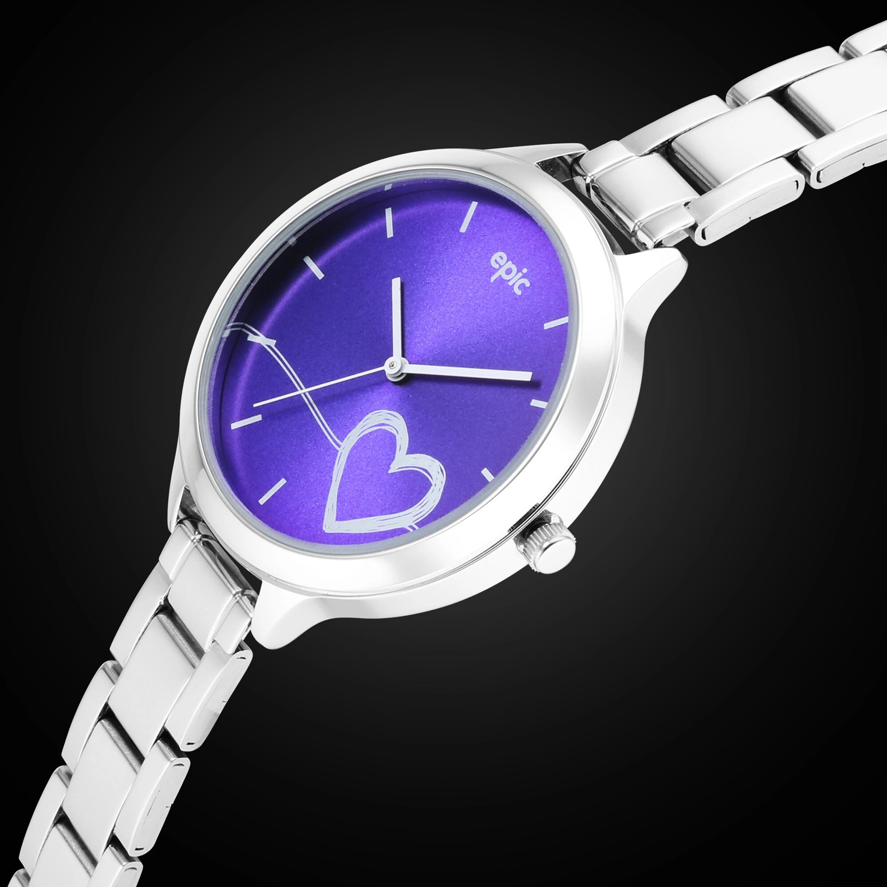 Sonata Epic EP20001SM04 | Epic Analog Watch for Women's