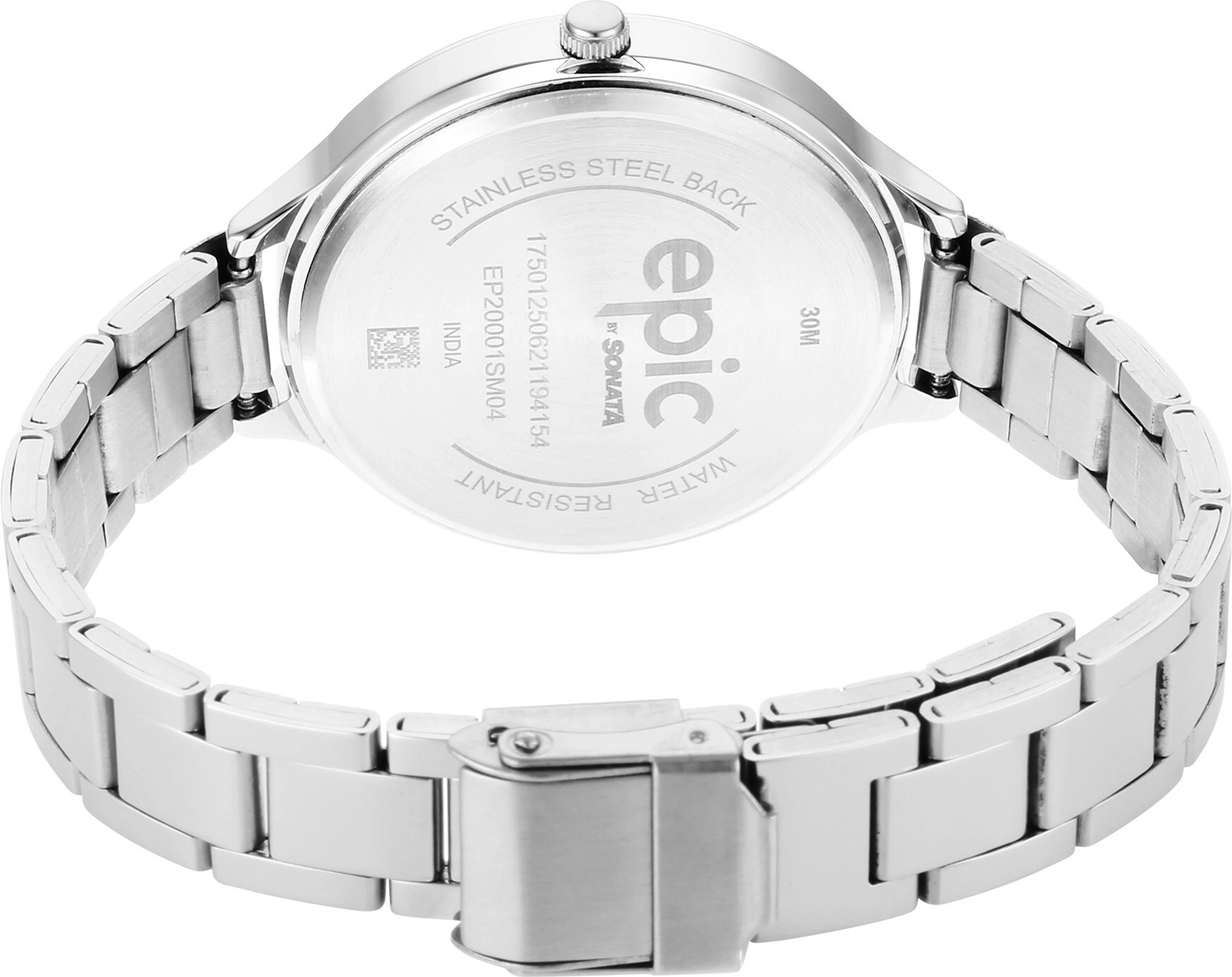 Sonata Epic EP20001SM04 | Epic Analog Watch for Women's