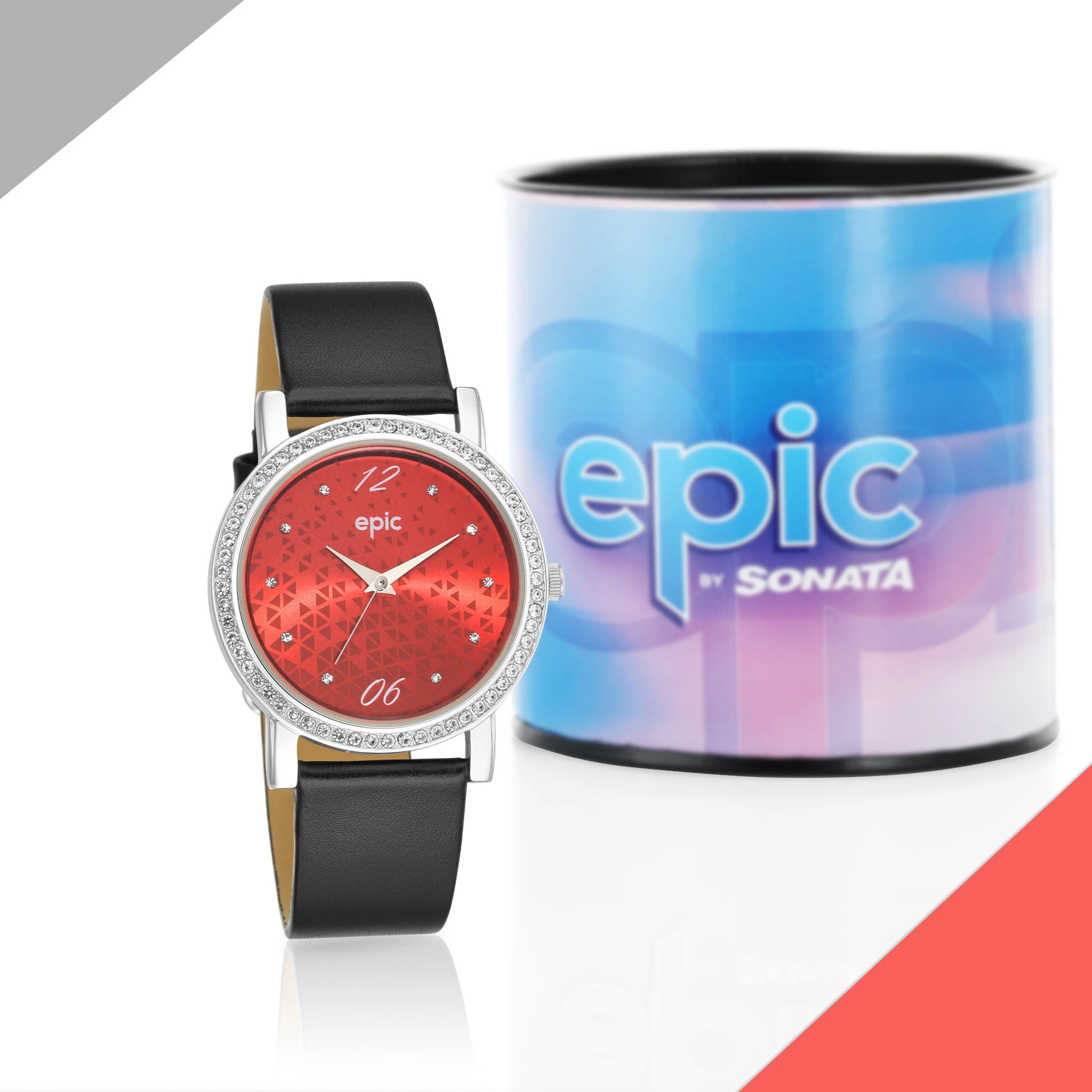 Sonata Epic EP20003SL01 | Sonata Epic Gents Analog Watch