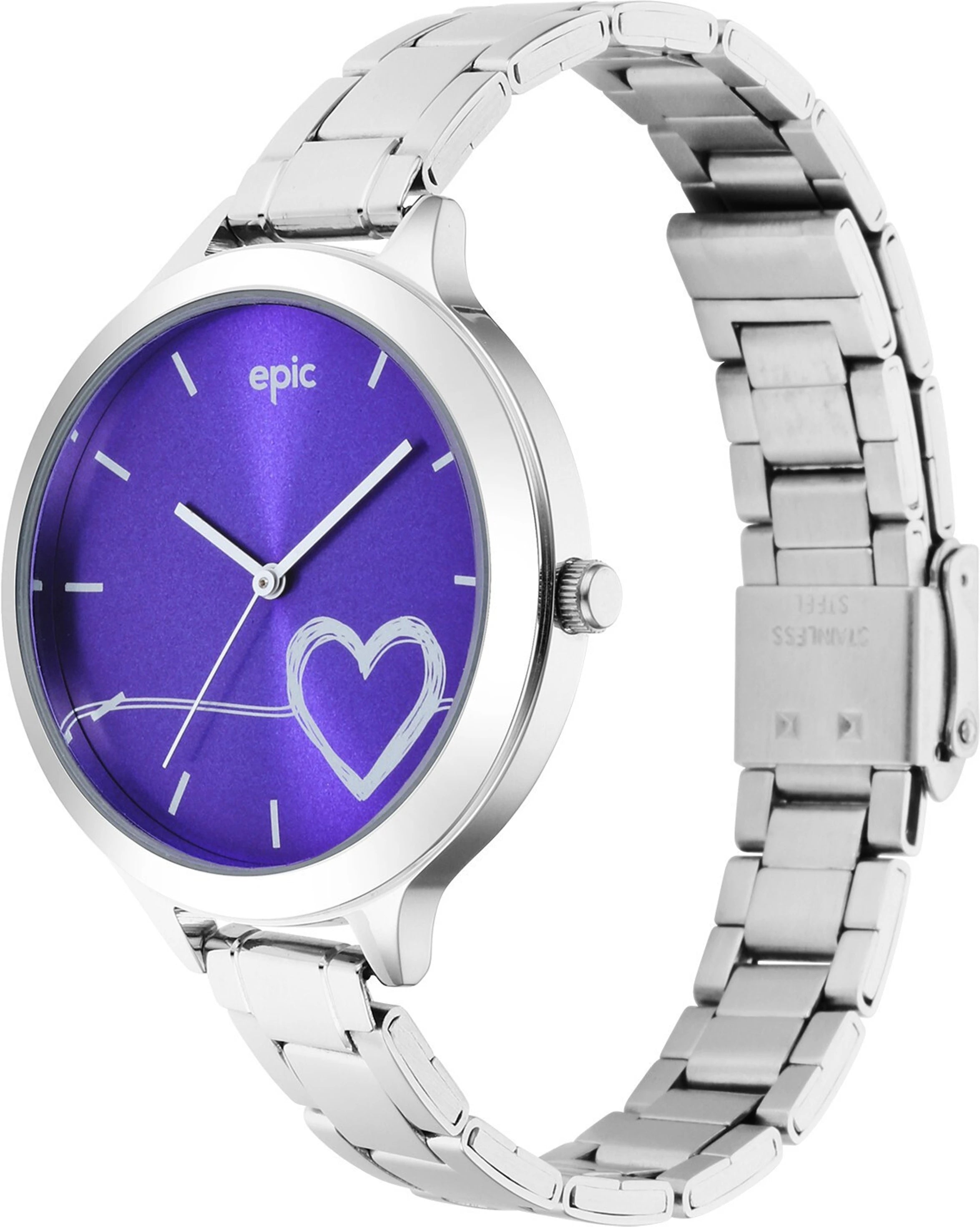 Sonata Epic EP20001SM04 | Epic Analog Watch for Women's