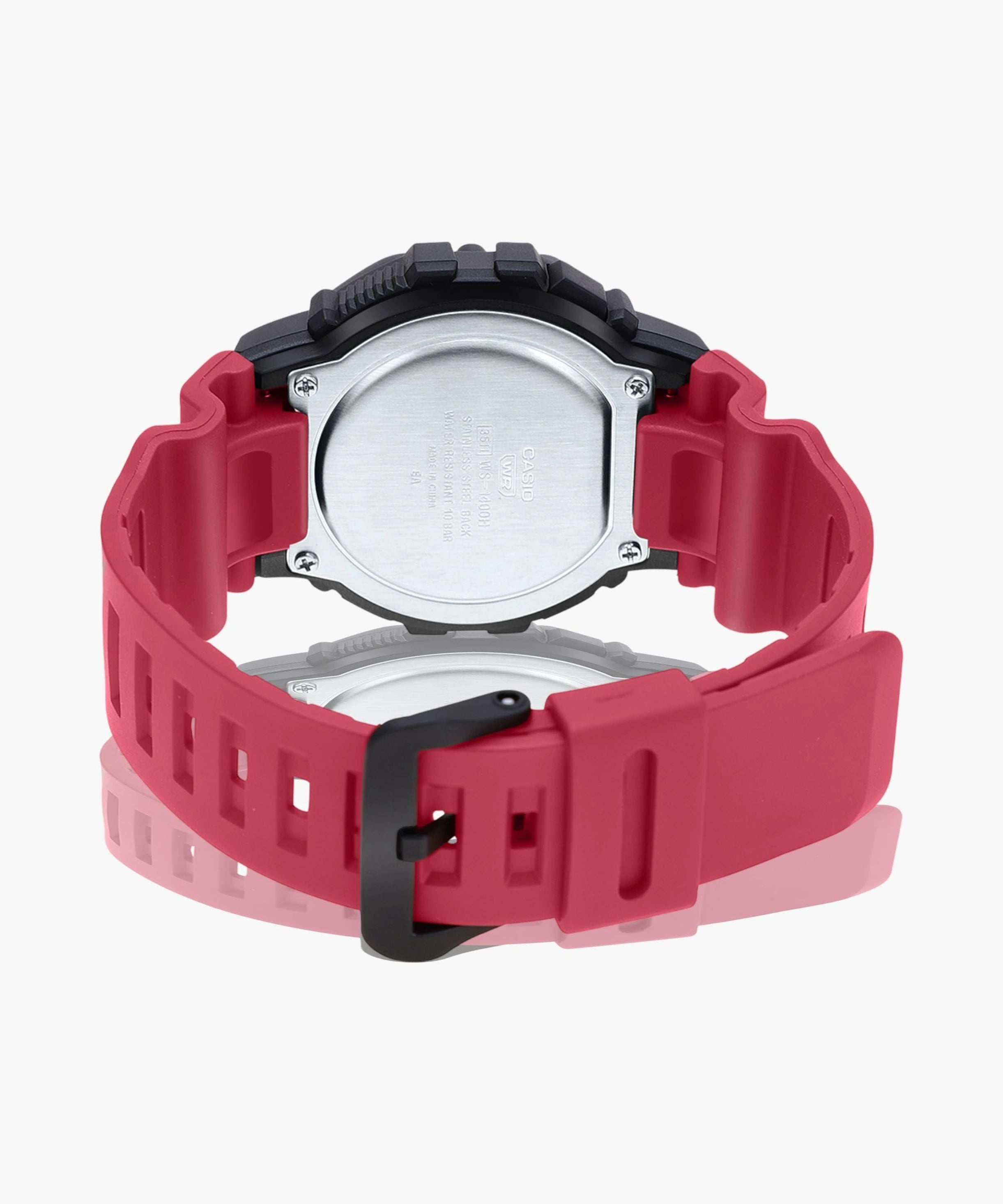 Casio D272 | Youth Unisex Quartz Black Dial Digital Resin Watch WS-1400H-4AV