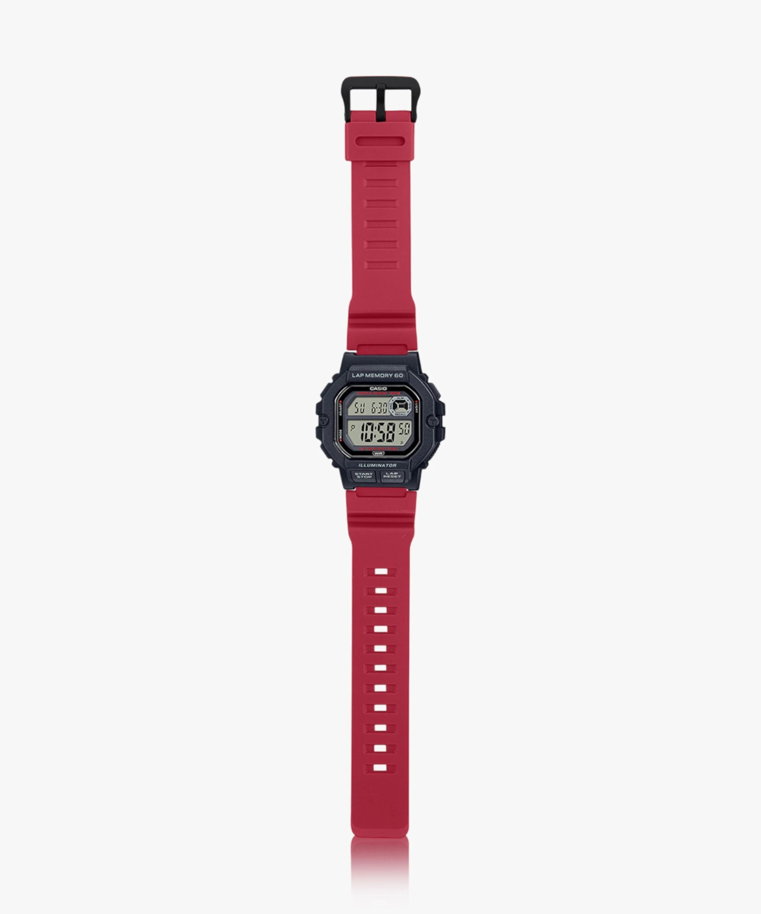Casio D272 | Youth Unisex Quartz Black Dial Digital Resin Watch WS-1400H-4AV
