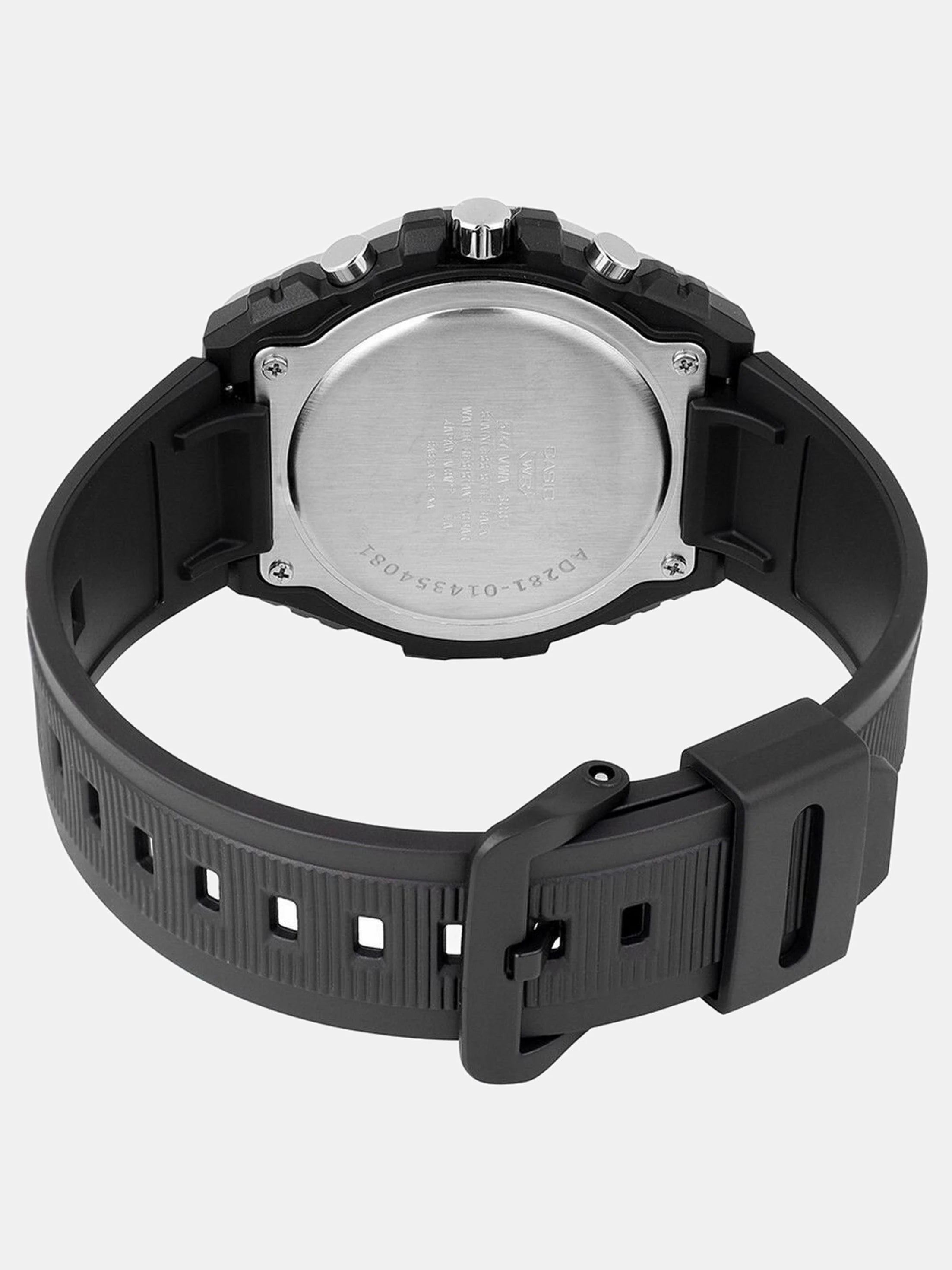 Casio AD281 | Youth Unisex Quartz Black Dial Chronograph Resin Watch MWA-300H-1AV.