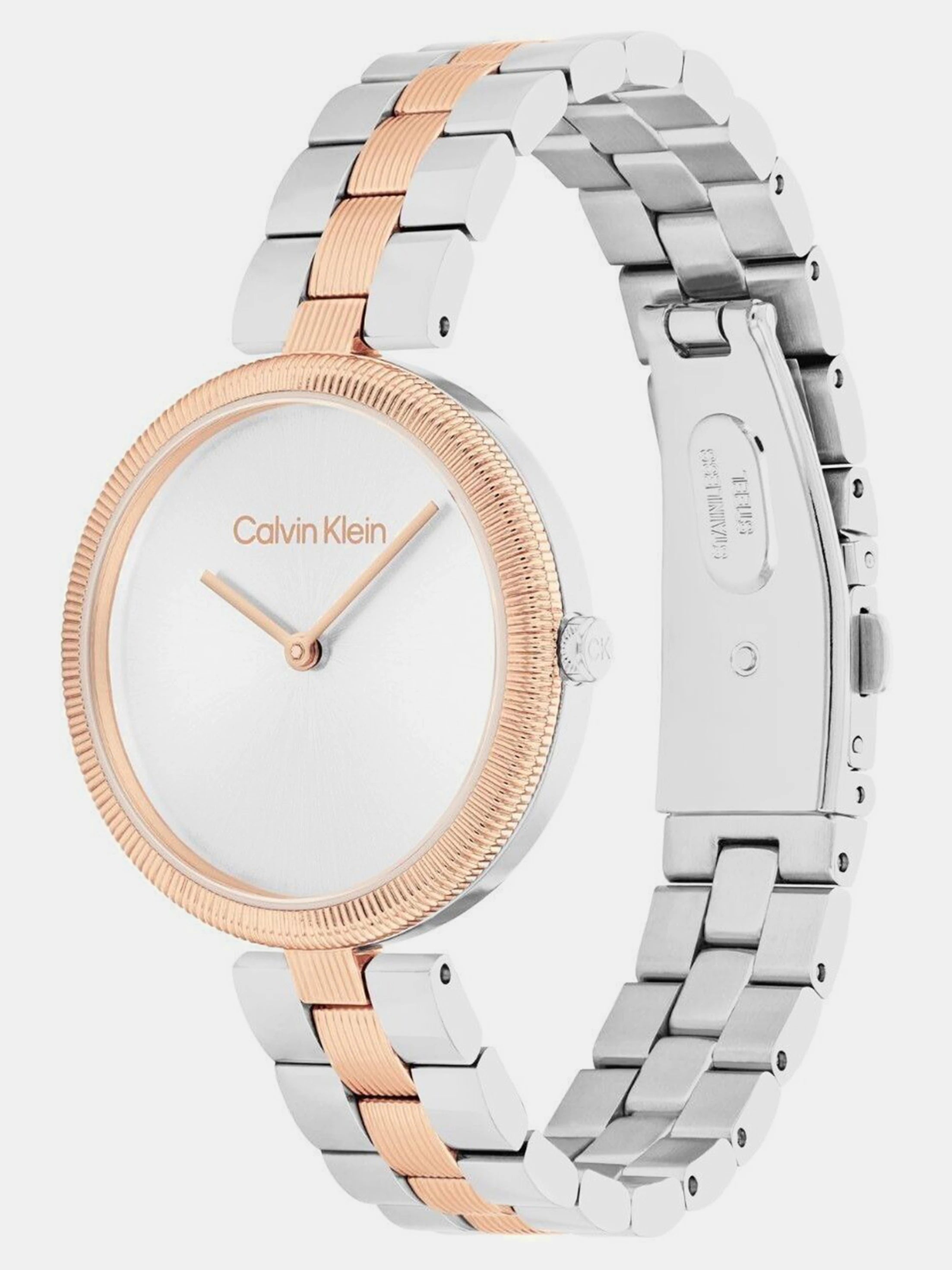 Calvin Klein 25100040 | Gleam Women Quartz Silver Dial Analog Stainless Steel Watch