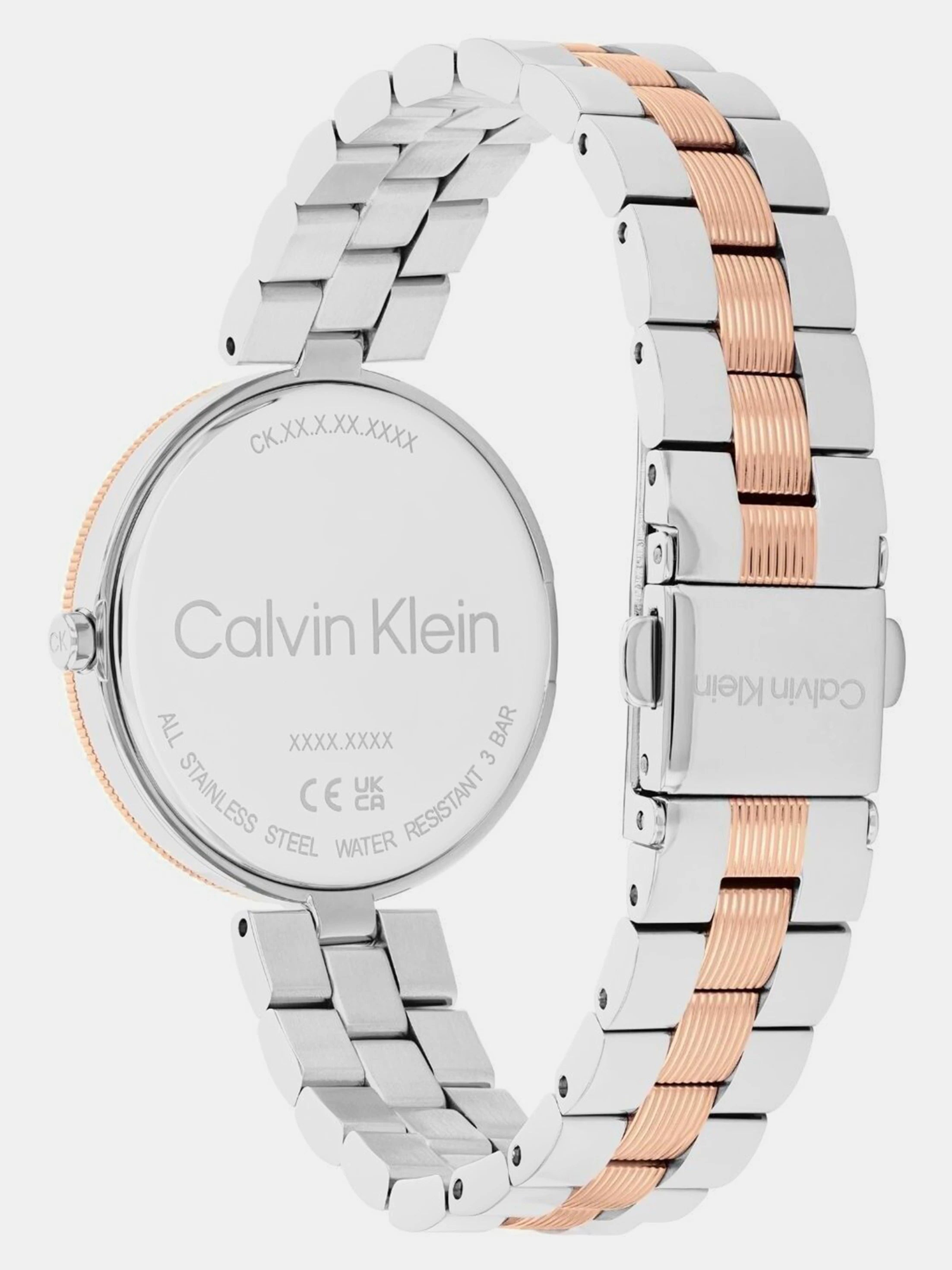 Calvin Klein 25100040 | Gleam Women Quartz Silver Dial Analog Stainless Steel Watch