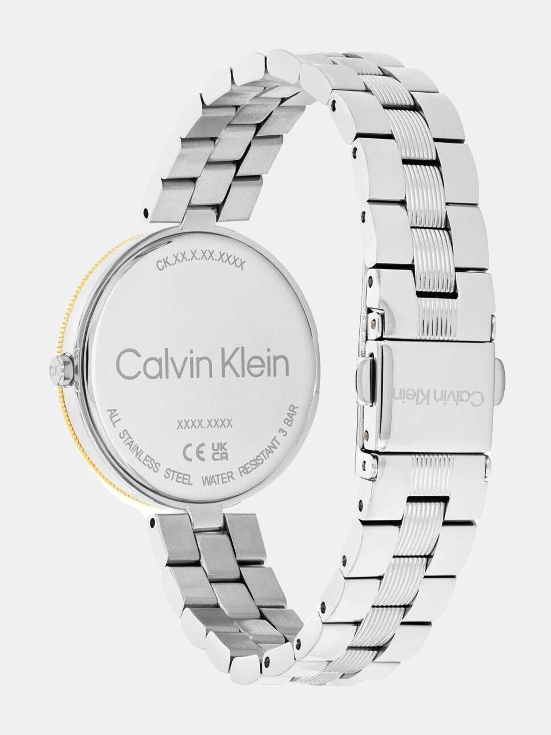 Calvin Klein 25100012 | Gleam Women Quartz Black Dial Analog Stainless Steel Watch
