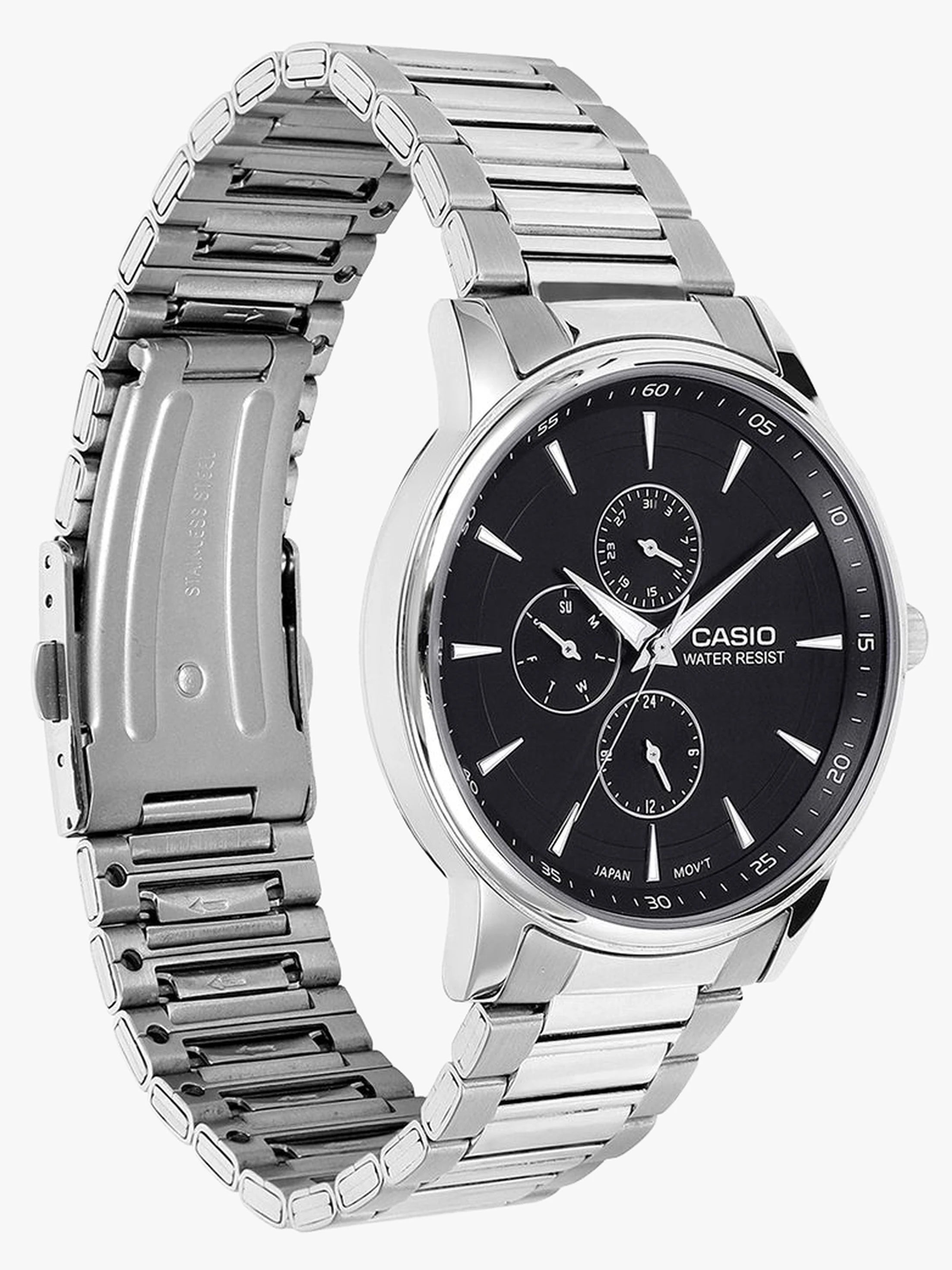 Casio A2458 | Casio Enticer Men MTP-SN3KD-2A Analog Dark Blue Dial Men.
