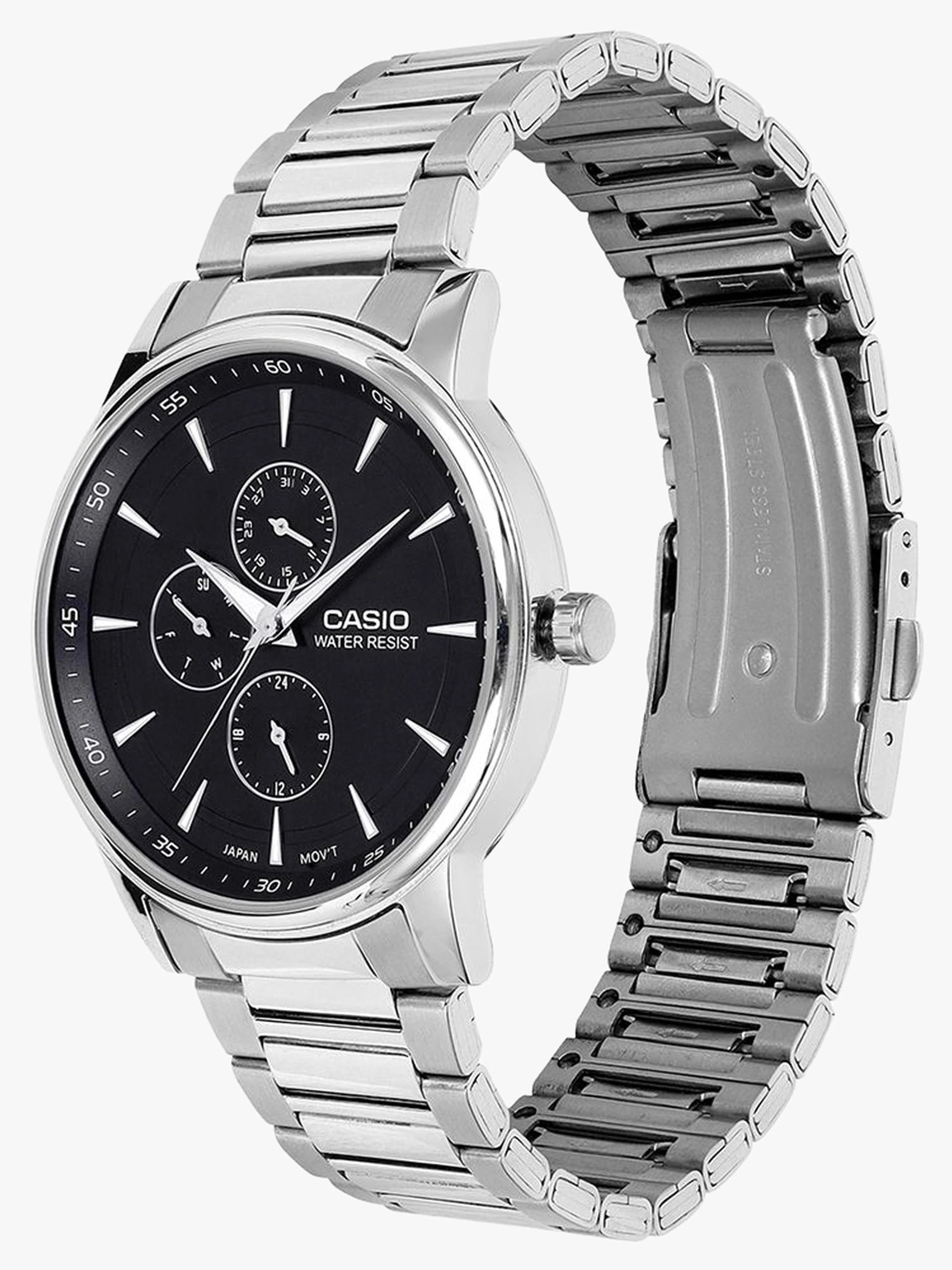 Casio A2458 | Casio Enticer Men MTP-SN3KD-2A Analog Dark Blue Dial Men.