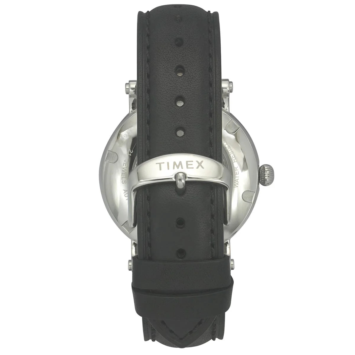 Timex TWEG16716 | Timex E Class Men's Black Dial Round Case Automatic Function Watch
