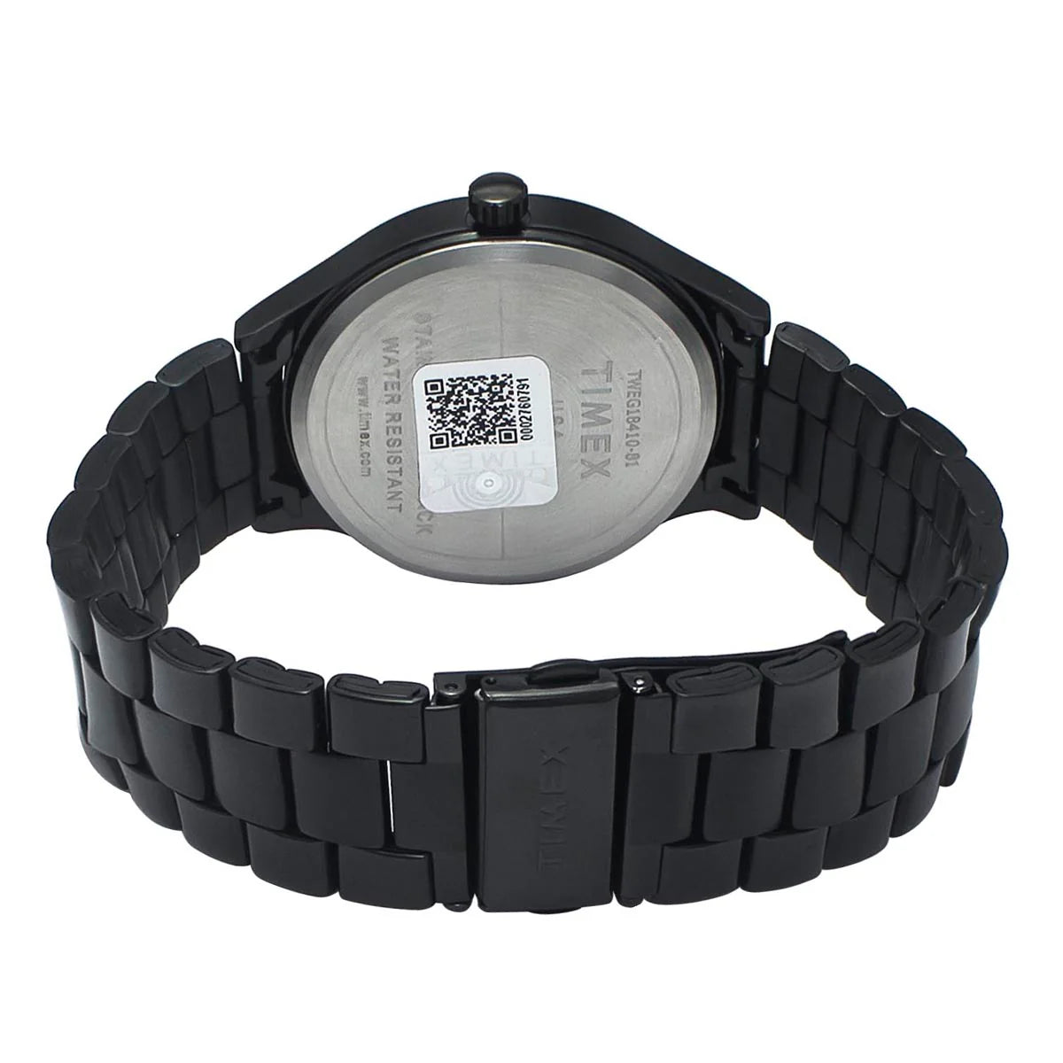 Timex TWEG18410 | Timex Fashion Men's Black Dial Round Case Multifunction Function Watch