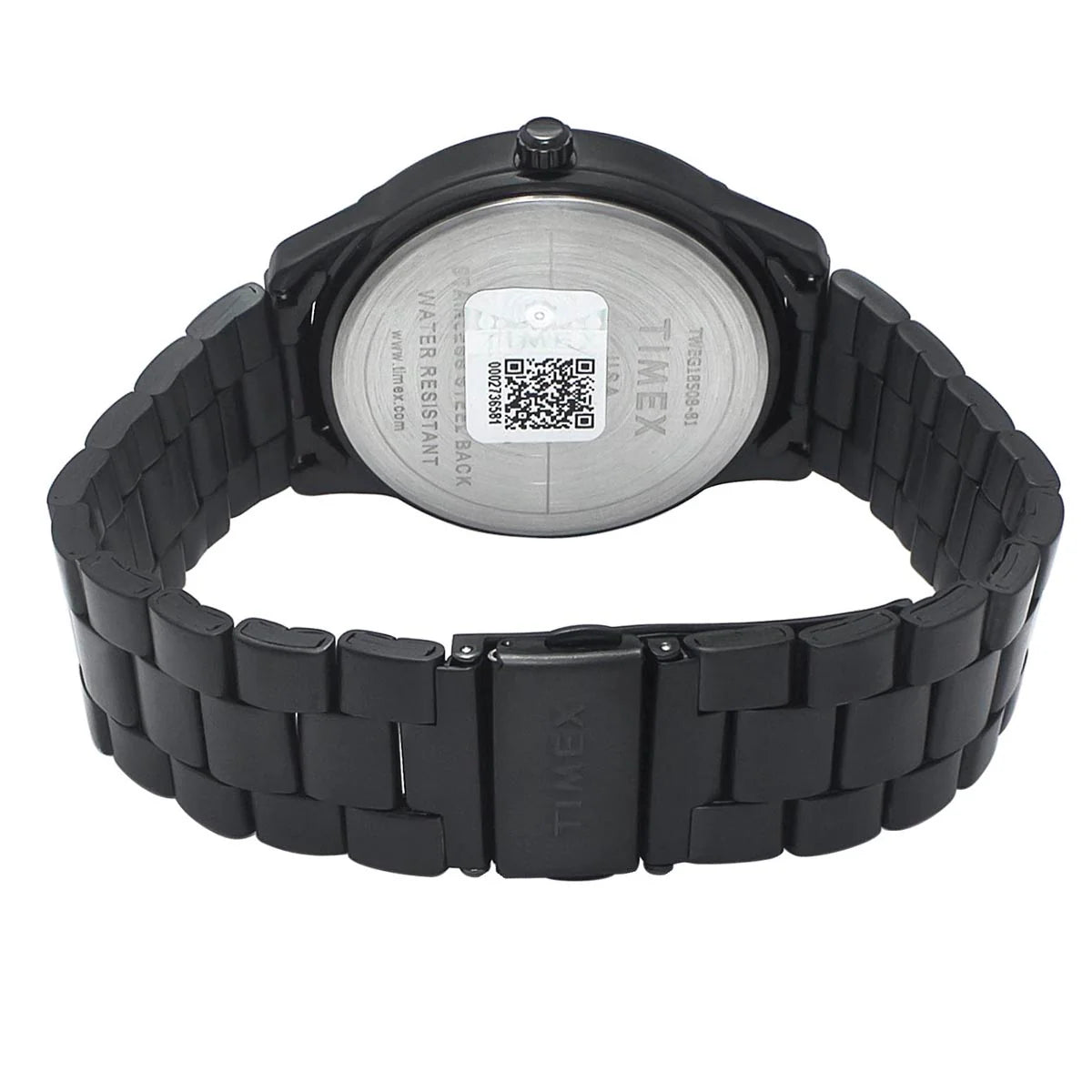 Timex TWEG18508 | Timex Fashion Men's Black Dial Round Case Multifunction Function Watch