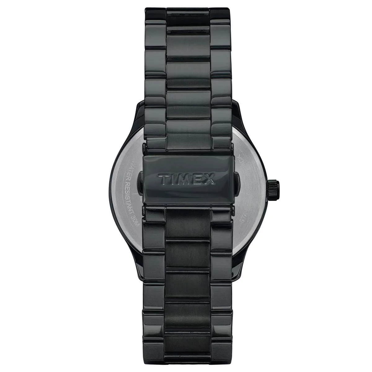 Timex TWEG18508 | Timex Fashion Men's Black Dial Round Case Multifunction Function Watch