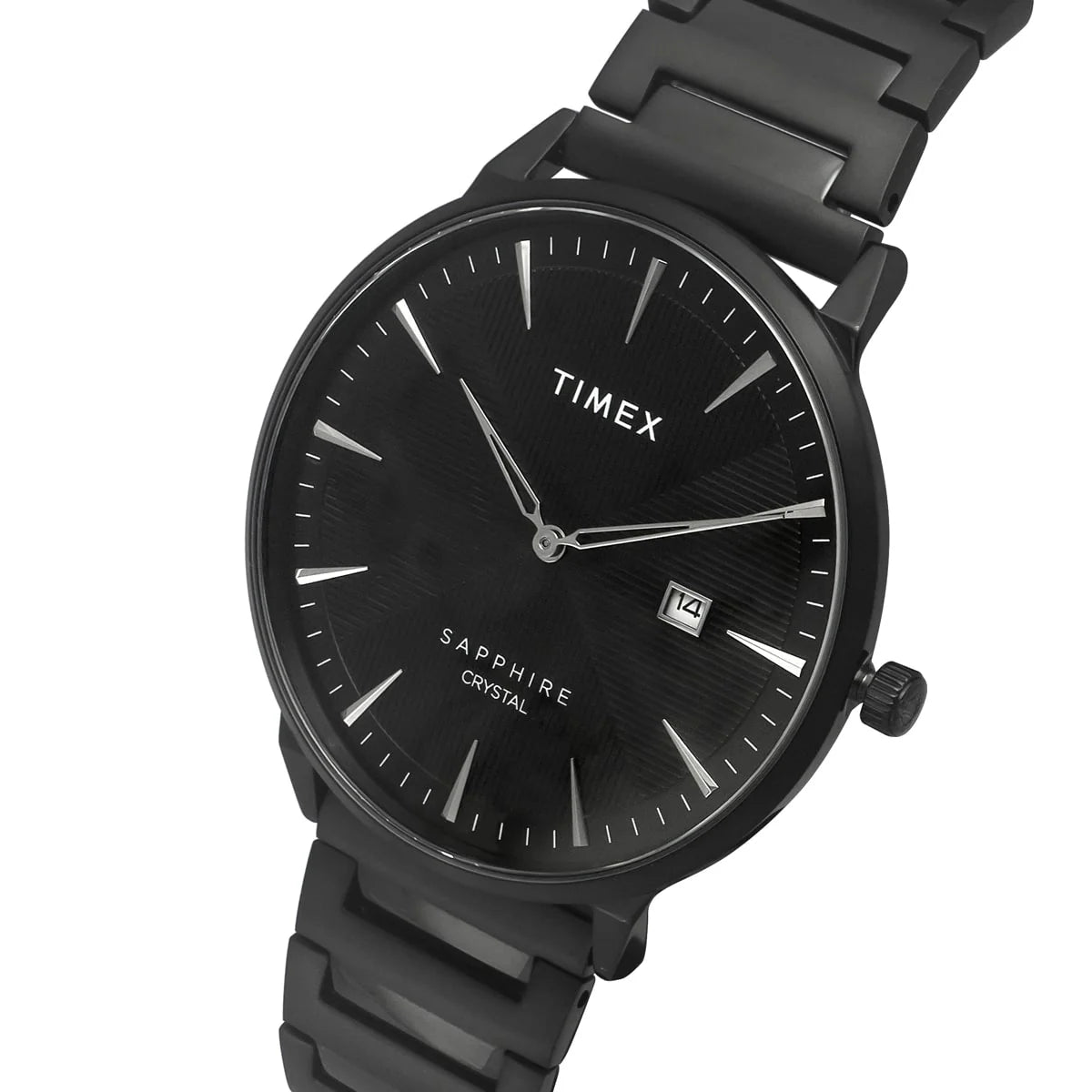 Timex TWEG21906 | Timex Fashion Men's Black Dial Round Case 2 Hands.
