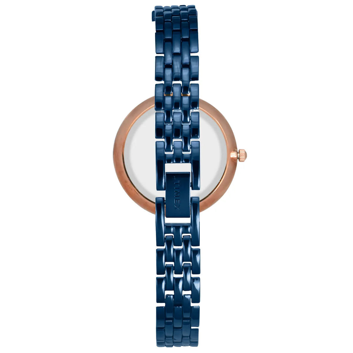 Timex TWEL16203 | Timex Fria Women Blue Round Analog Watch.